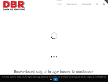 Tablet Screenshot of danskbusrenovering.dk
